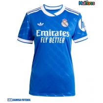 Camisa de Futebol Real Madrid Eduardo Camavinga #6 Equipamento Alternativo Mulheres 2025-26 Manga Curta